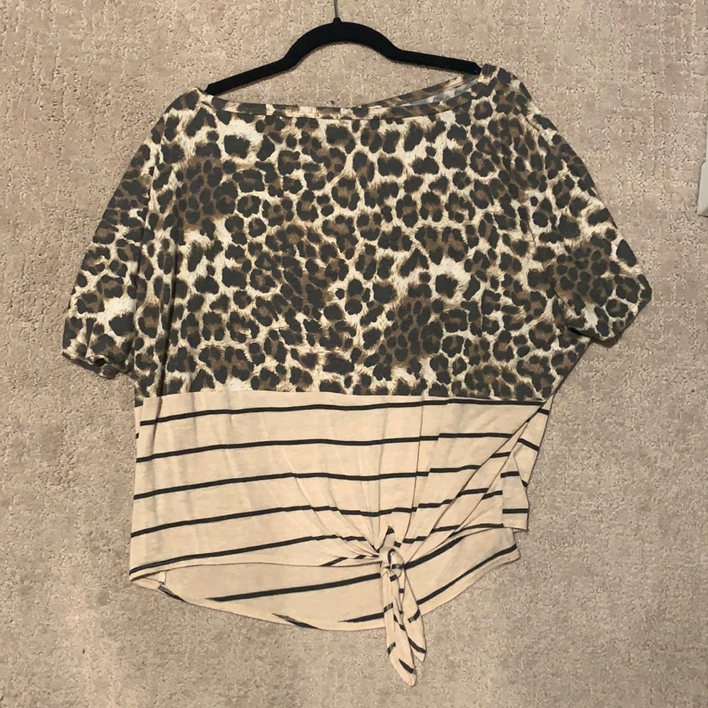 Pink lily shirt